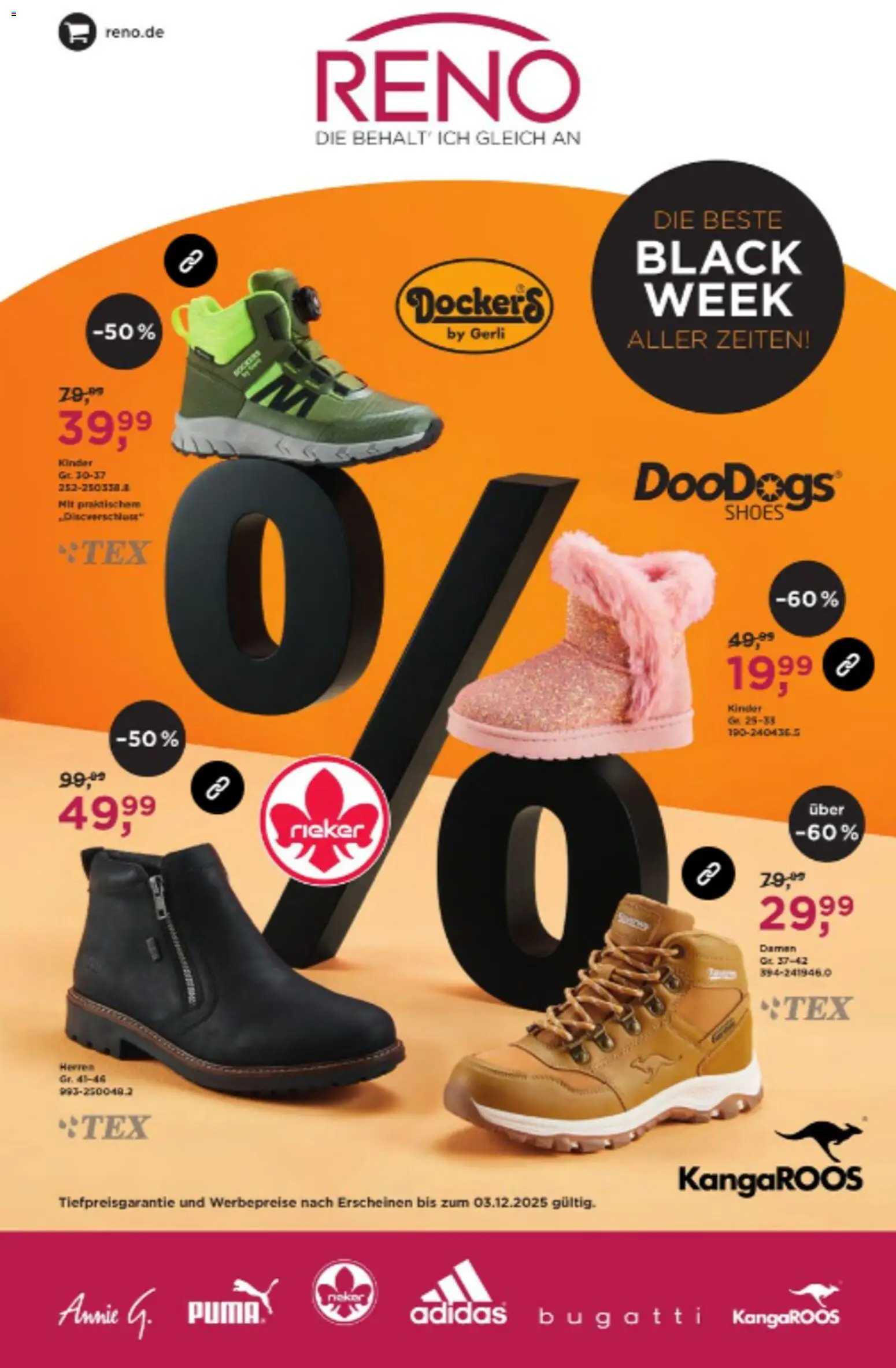 Reno - Black Friday – gültig ab 22.11.2025 | Seite: 1