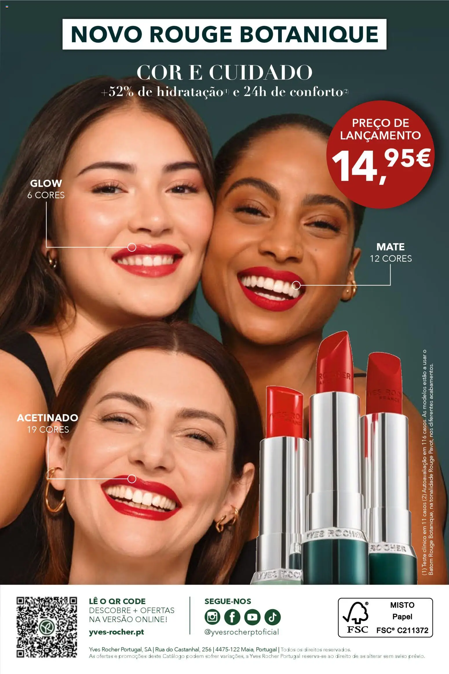 Yves Rocher catálogo 5 │ válido de 31.03.2026 | Página: 76 | Produtos: Batom