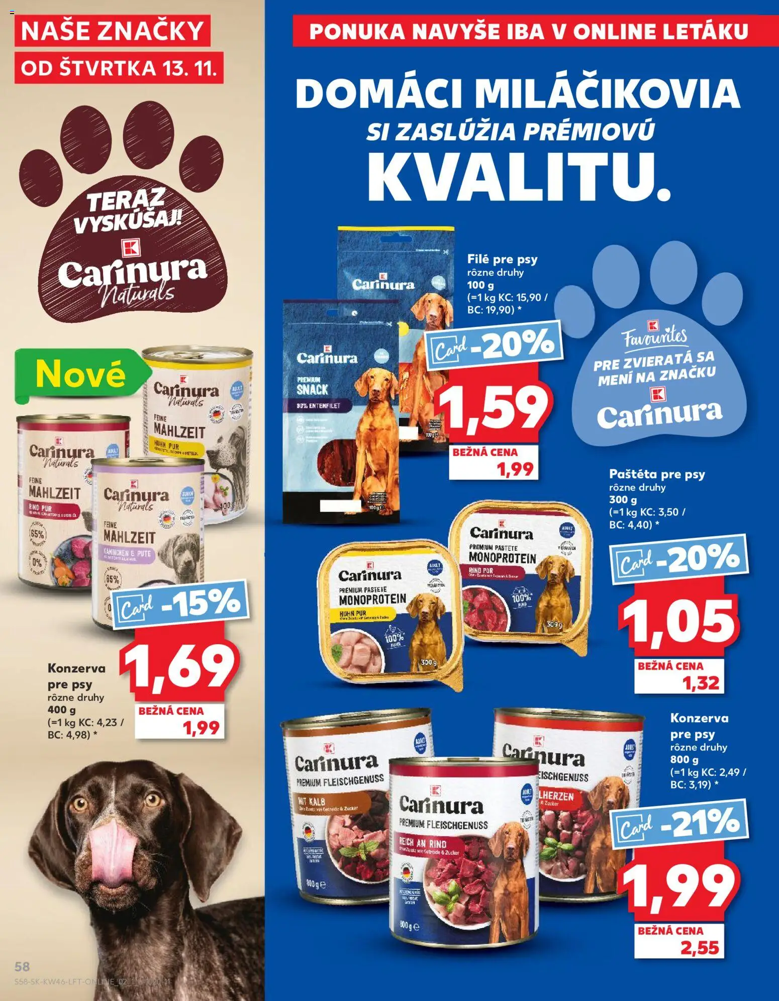 Nové Kaufland akcie – leták je platný od 13.11.2025 | Strana: 58
