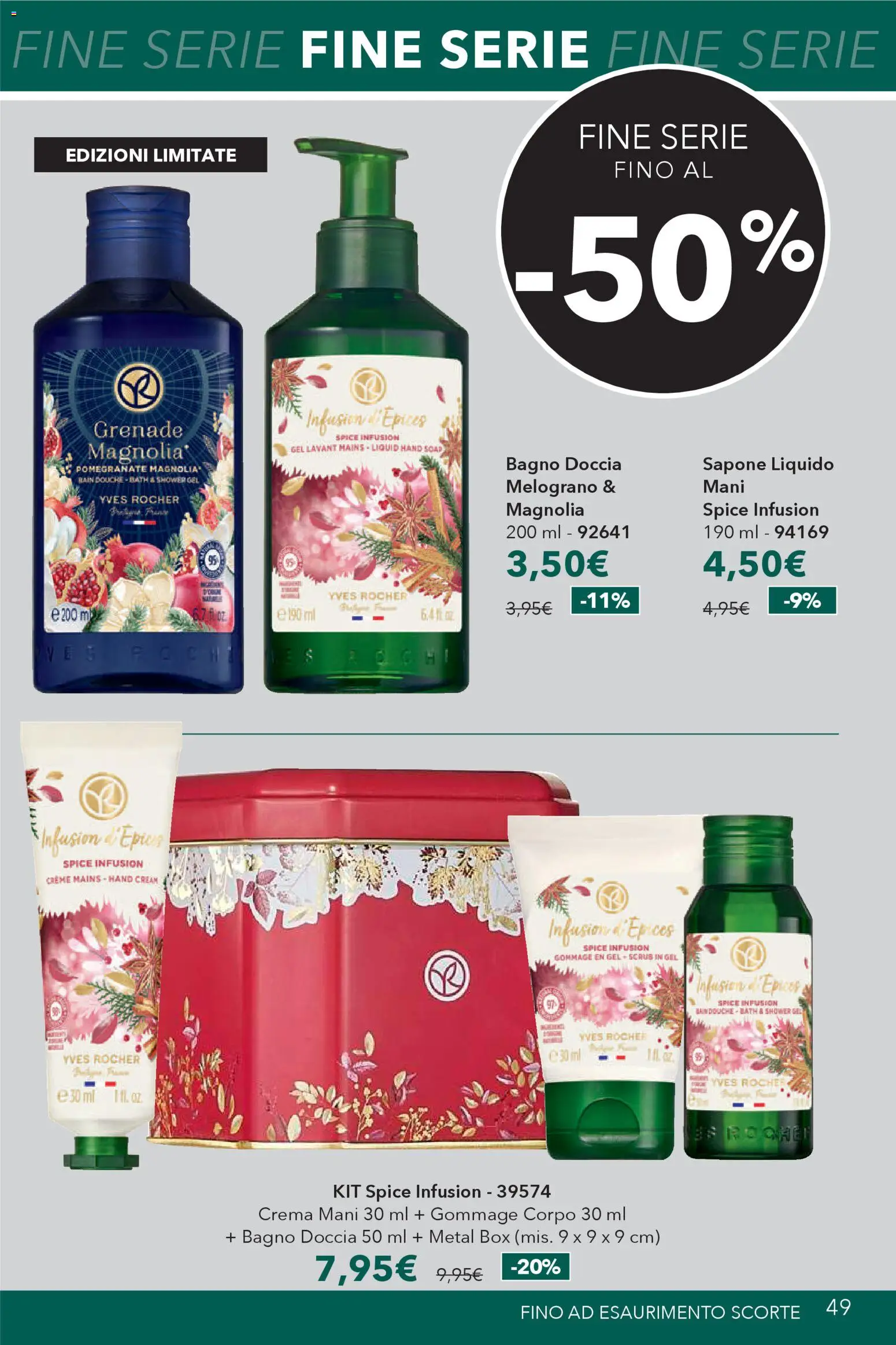 Volantino Yves Rocher del 11.11.2025 | Pagina: 49 | Prodotti: Crema, Sapone, Bagno, Doccia