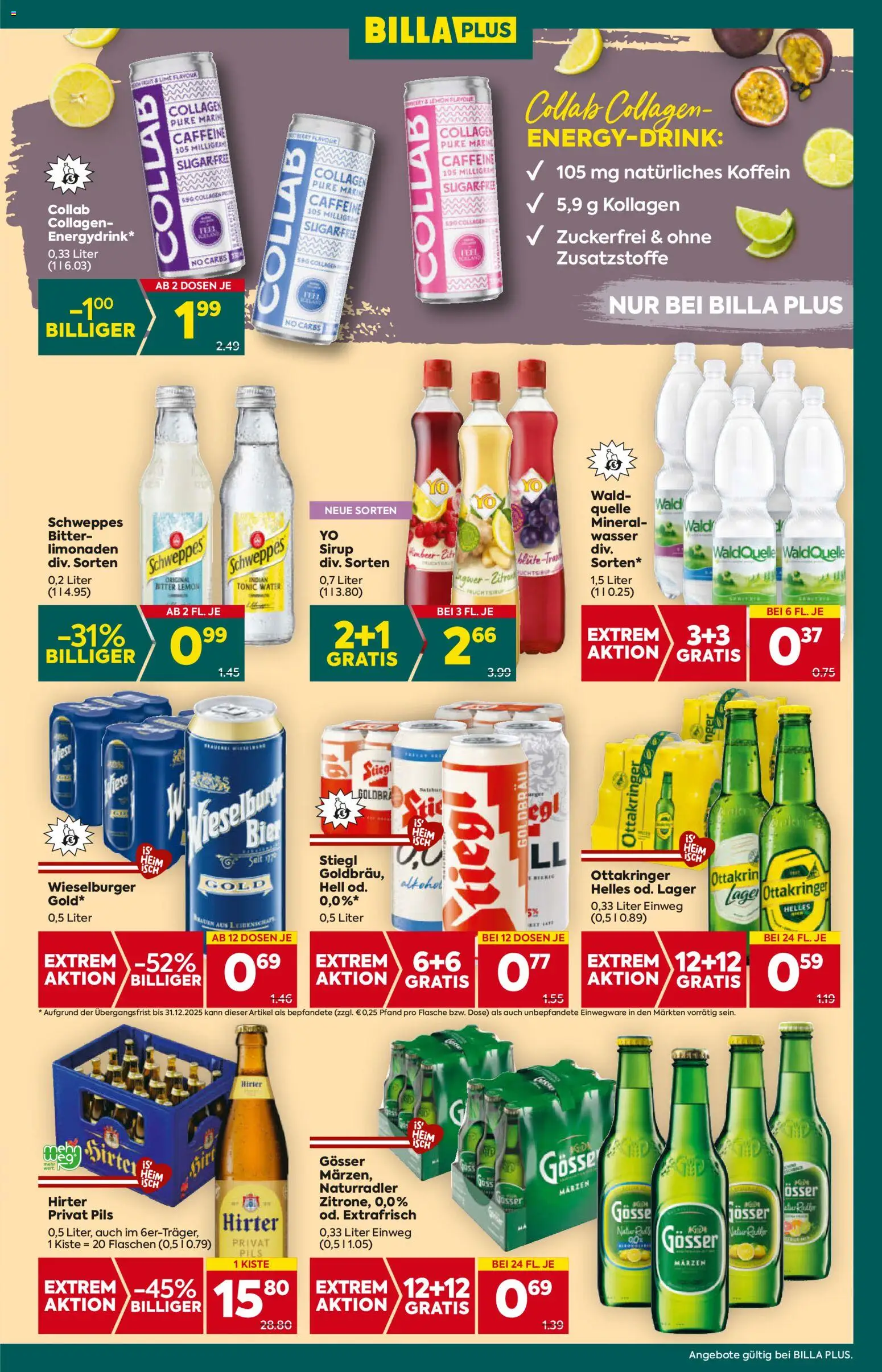 Billa Plus Flugblatt - Wien gültig ab 30.10.2025 | Seite: 15 | Produkte: Wasser