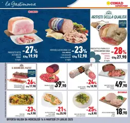 Volantino Conad del 15.07.2025 | Pagina: 12 | Prodotti: Speck, Tacchino, Limone, Cous cous