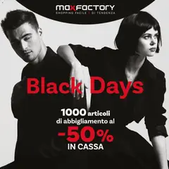 Anteprima del volantino Max Factory - Black Friday valido a partire dal 28.11.2025