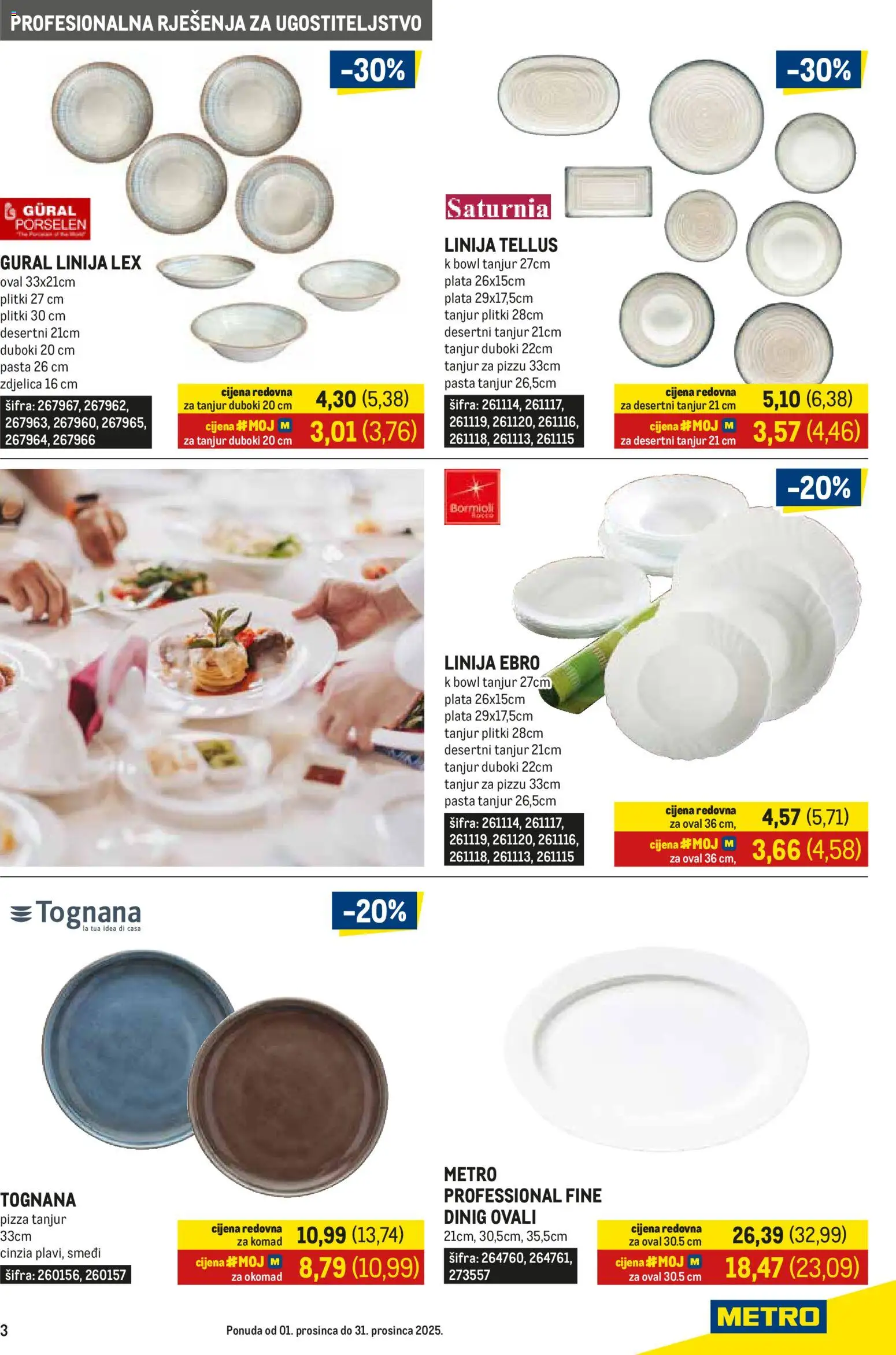 Metro katalog | vrijedi od 01.12.2025 | Stranica: 3 | Proizvodi: Tognana, Pizza, Pasta