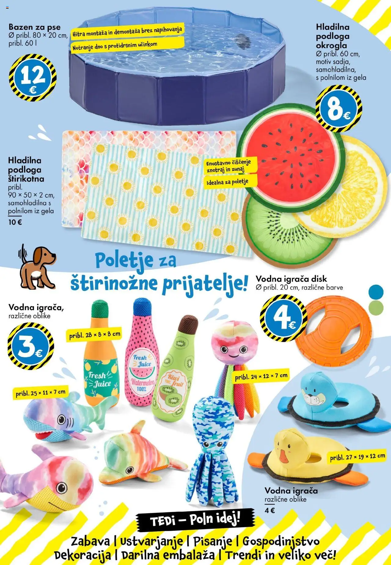 TEDi katalog │ velja od 13.06.2025 | Stran: 24 | Izdelki: Bazen, Disk, Podloga