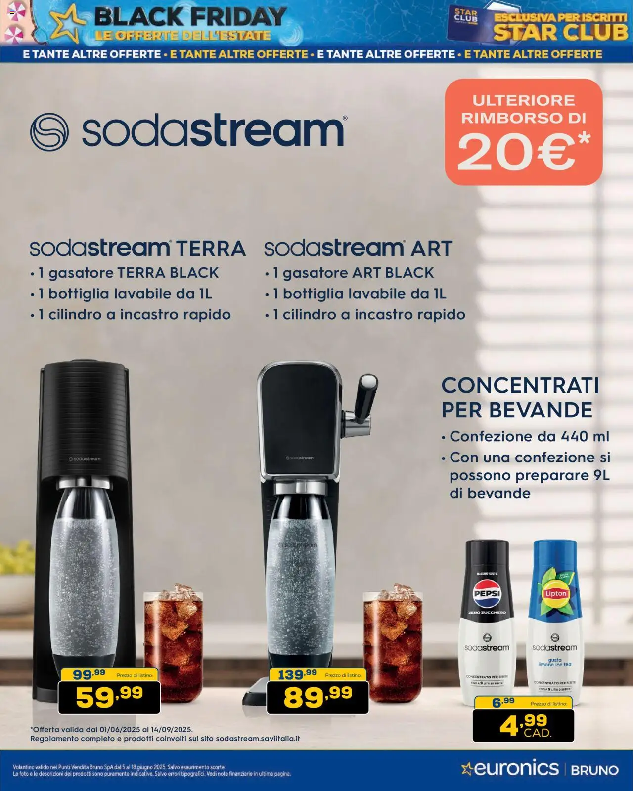 Volantino Euronics del 05.06.2025 | Pagina: 48 | Prodotti: Zucchero, Limone, Pepsi, Terra