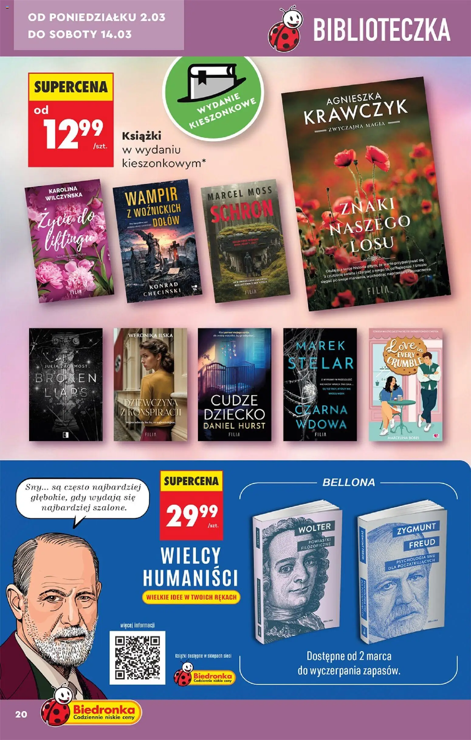 Biedronka gazetka Hity i inspiracje od 28.02.2026 | Strona: 22 | Produkty: Książki