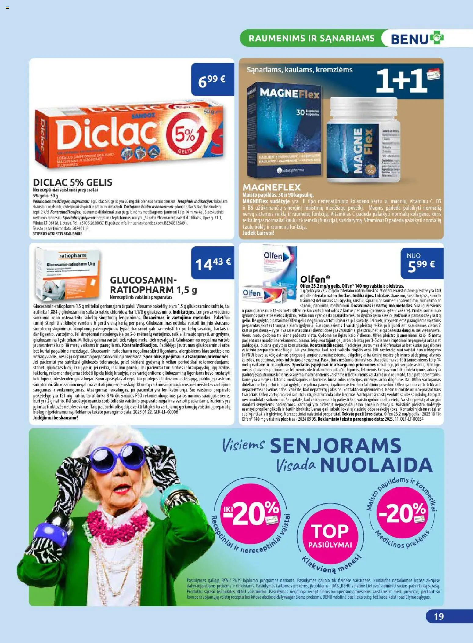 BENU akcijos nuo 01.01.2026 | Puslapis: 19