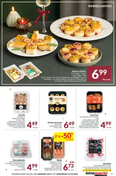 Intermarché - Al onze aanbiedingen voor goedkope feestdagen - Voorbeeld van een folder van Intermarché, geldig van 18.11.2025 | Pagina: 13 | Producten: Parmezaan, Chorizo, Kaas, Bord