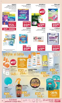 Rossmann leták od 16.07.2025 | Strana: 8 | Produkty: Máslo, Vložky, Aloe vera, Pudr