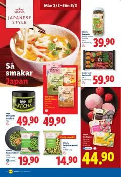 Lidl erbjudanden - Förhandsvisning av reklamblad från butik Lidl aktuell från 02.03.2026 | Sida: 10 | Produkter: Jordnötter, Riskakor, Lime, Edamame