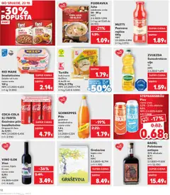 PODRAVKA Juhe, odabrane vrste 54-80 g - Pregled kataloga iz trgovine Kaufland, vrijedi od 22.10.2025 | Stranica: 18 | Proizvodi: Suncokretovo ulje, Pasirana rajčica, Grah, Pivo