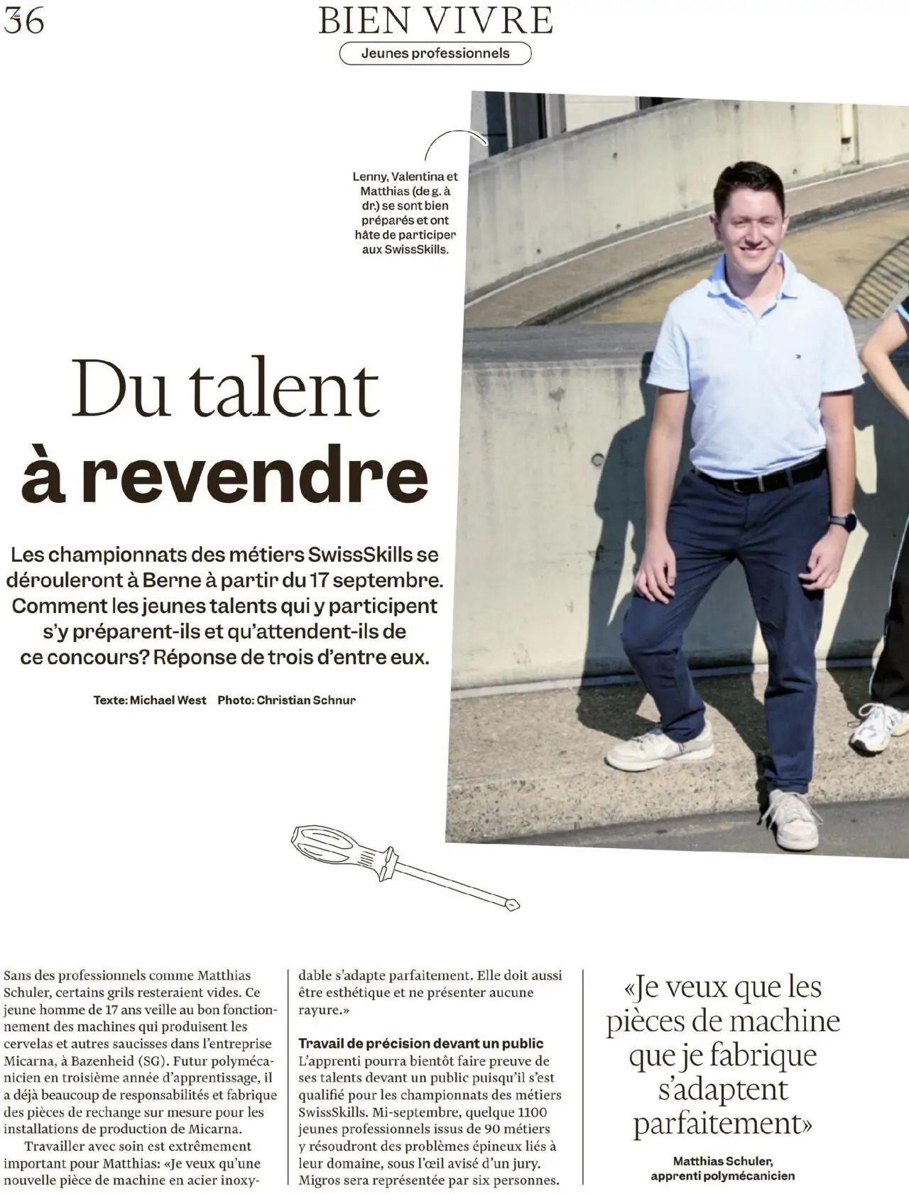 Migros Magazin FR – gültig ab 16.09.2025 | Seite: 36