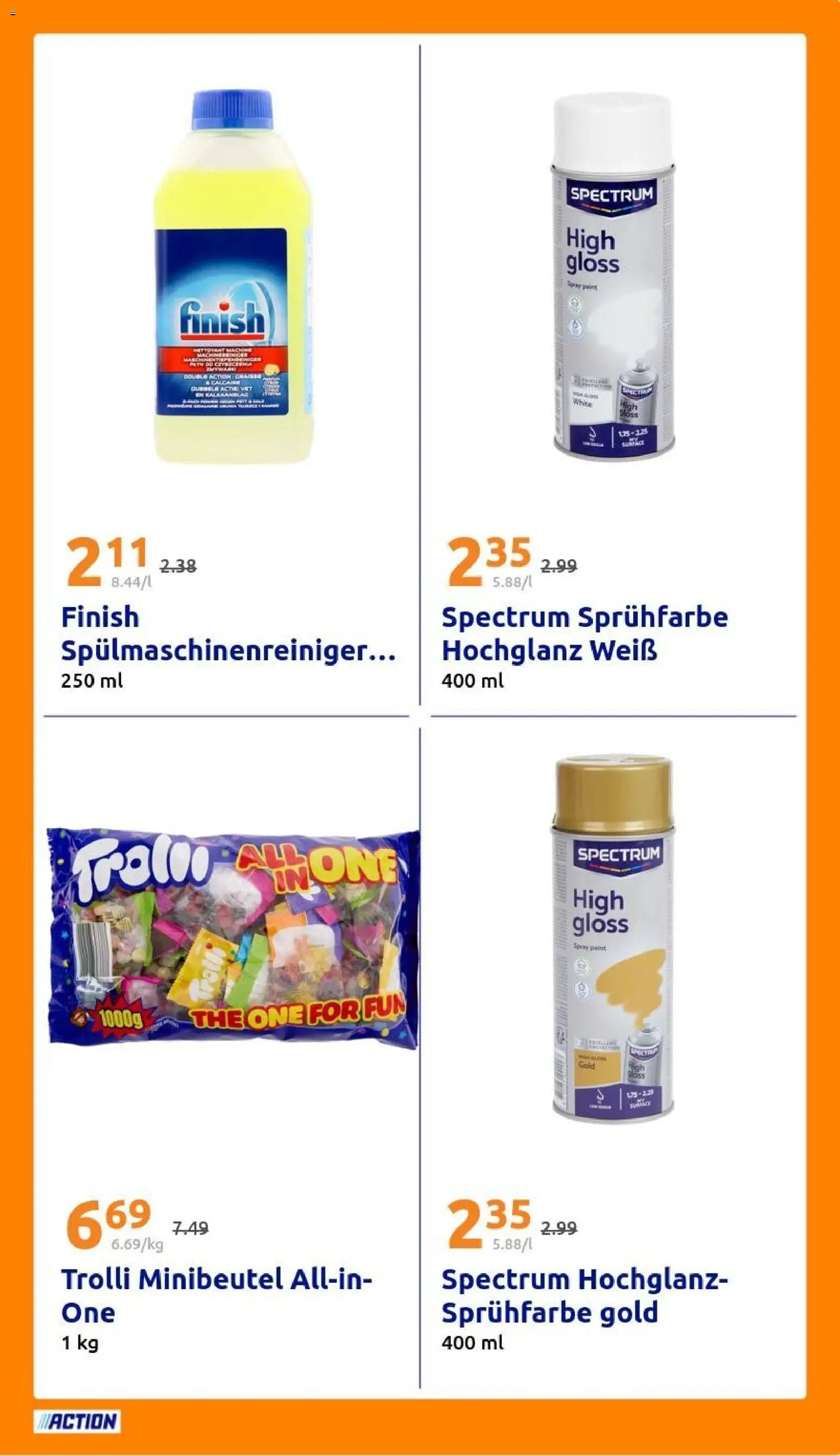 Action Flugblatt gültig ab 22.10.2025 | Seite: 29 | Produkte: Spülmaschinenreiniger