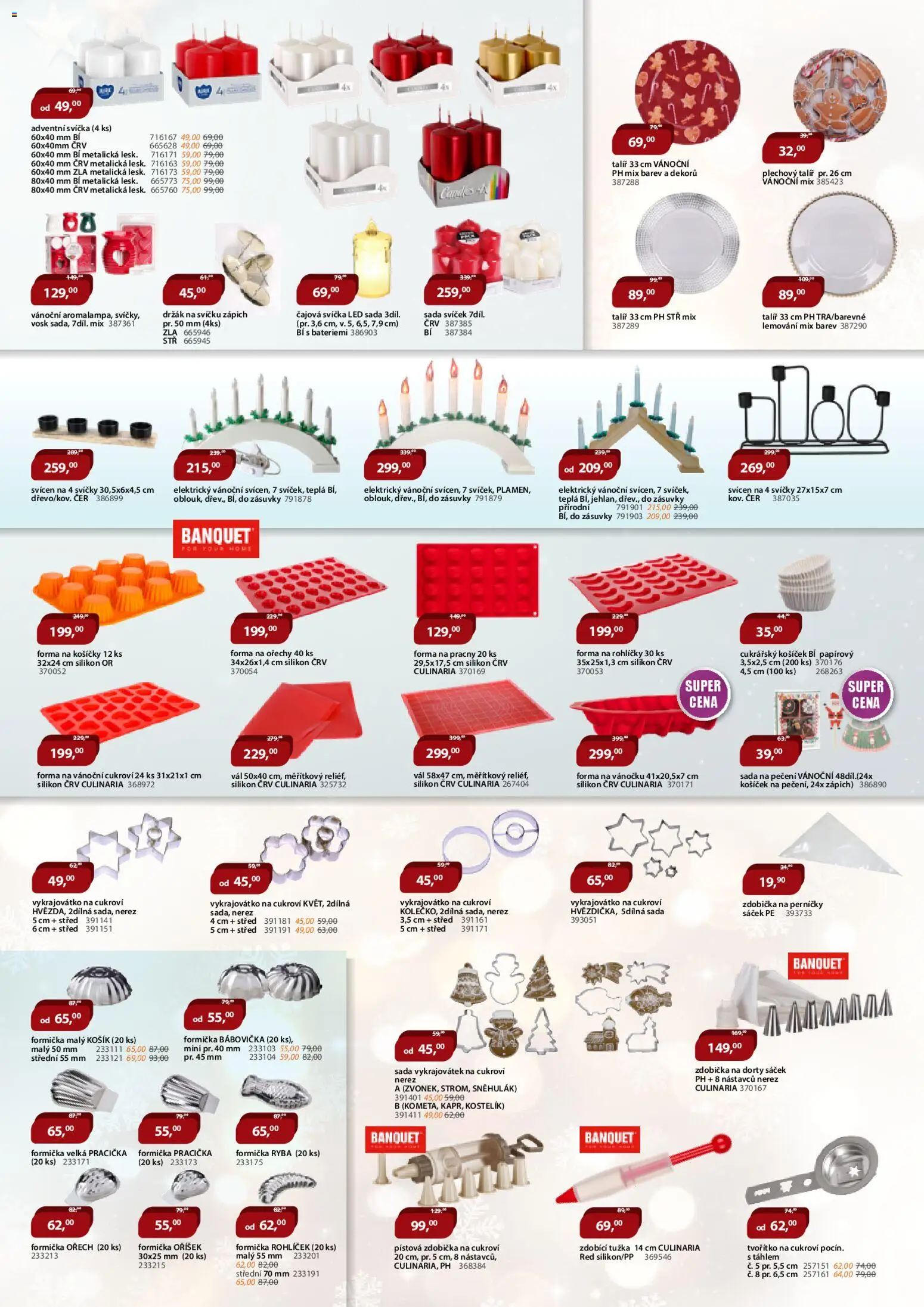 M.A.T. leták od 14.11.2025 | Strana: 3 | Produkty: Svíčka, Formička, Svíčky, Tužka