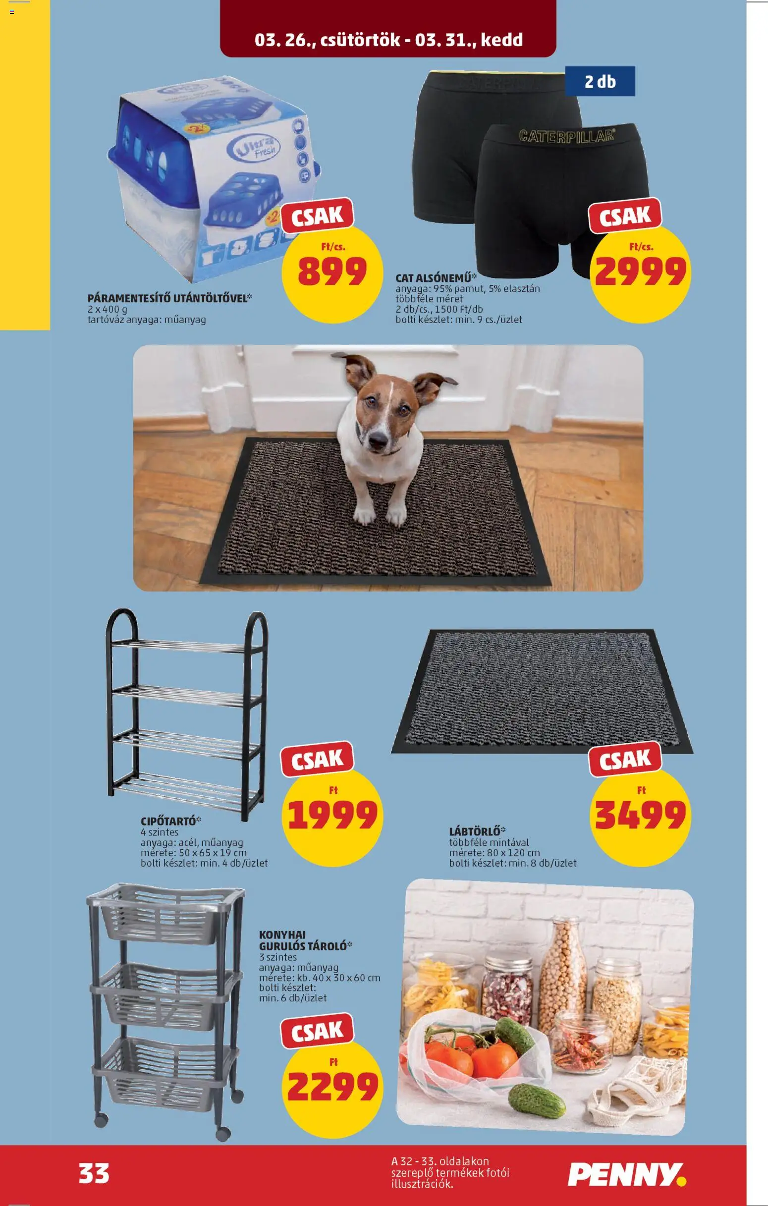 PENNY akciós ujság - amely érvényes a következő dátumtól: 26.03.2026 | Oldal: 37