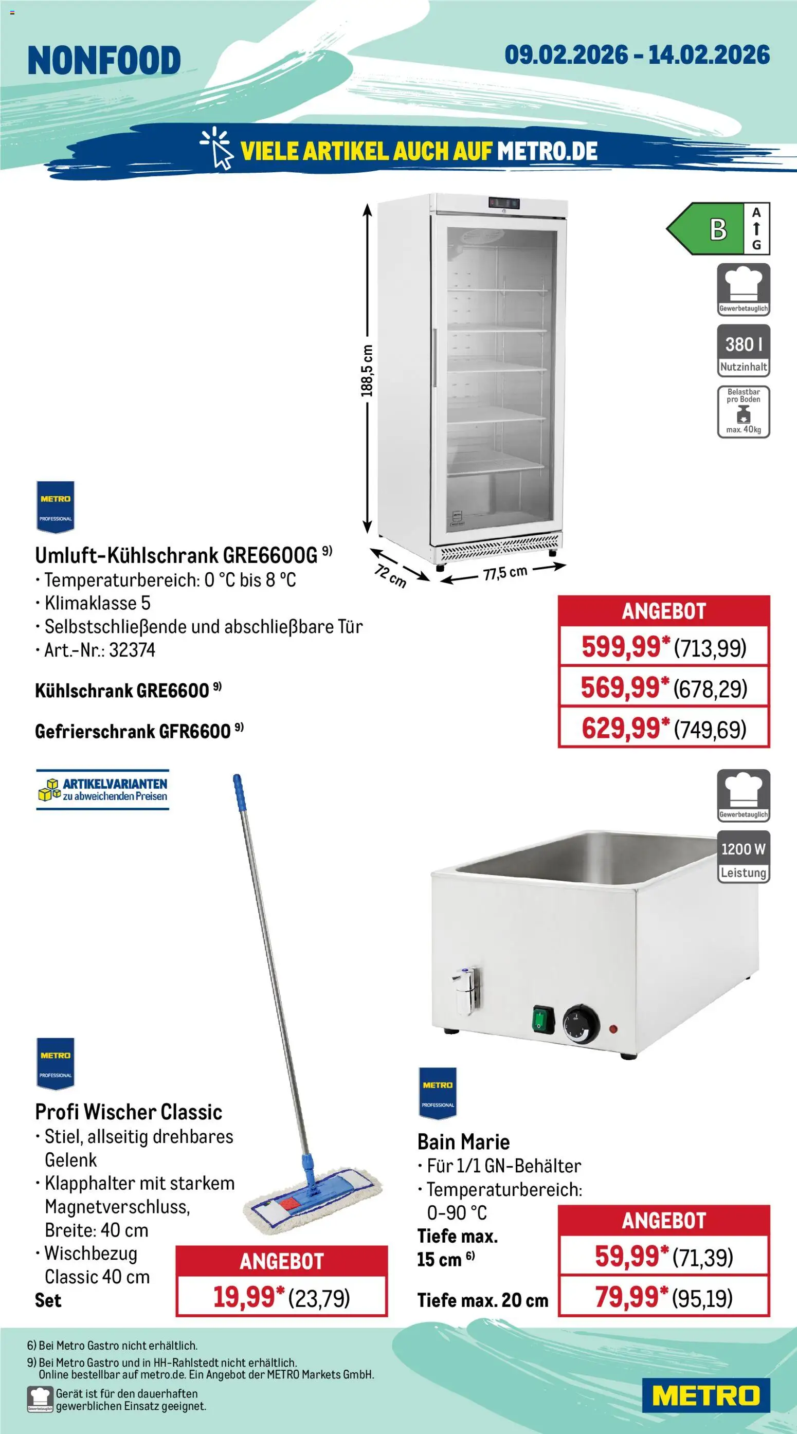 Metro Wochen-Angebote Gastro – gültig ab 09.02.2026 | Seite: 20