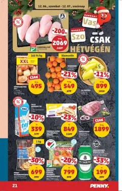 NÁDUDVARI RÁNTOTT KARFIOL, BROKKOLI, HAGYMAKARIKA, gyorsfagyasztott 450 g, 1776 Ft/kg - amely érvényes a következő dátumtól: 04.12.2025 | Oldal: 25