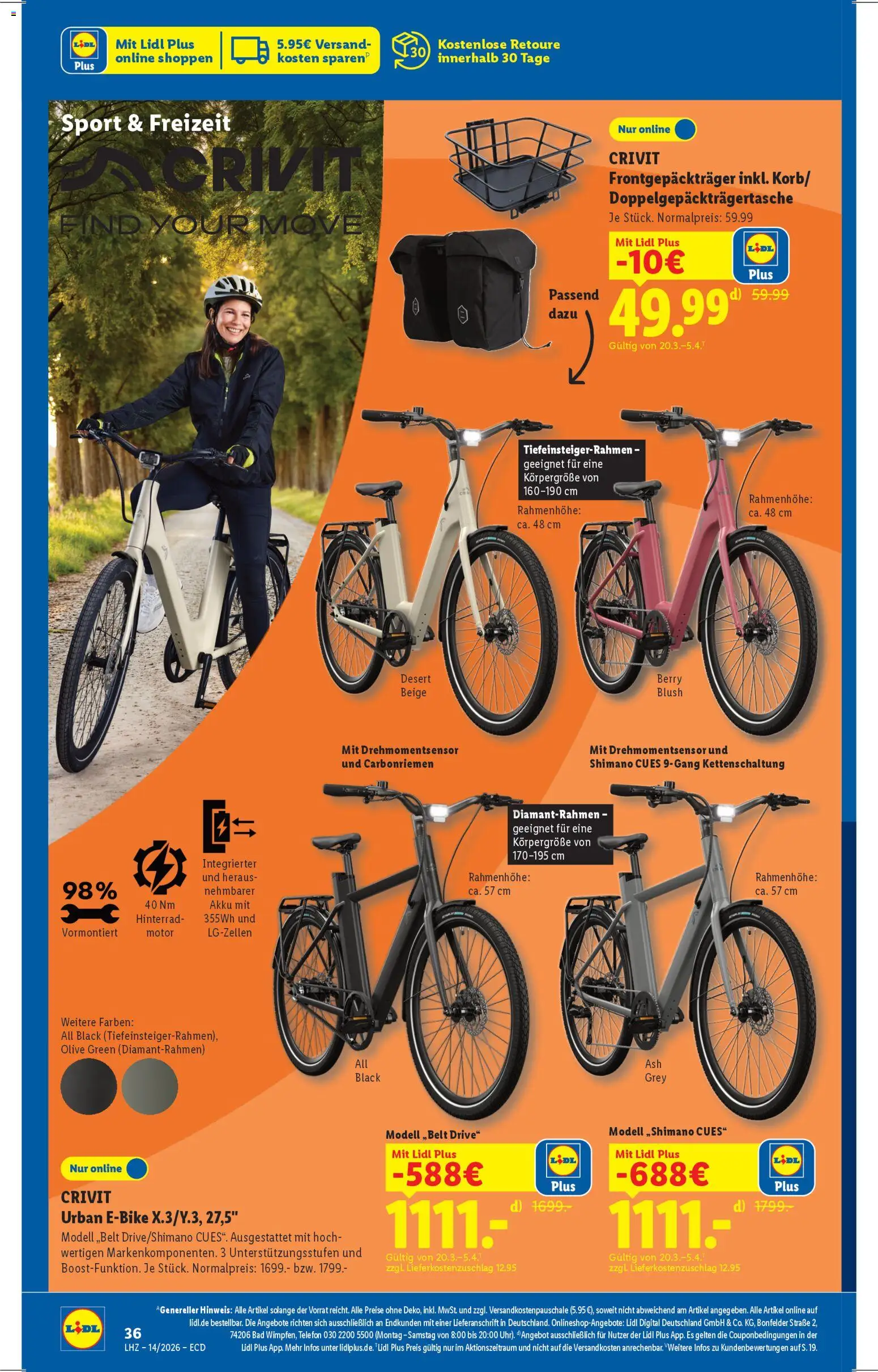 Lidl Prospekt – gültig ab 30.03.2026 | Seite: 4 | Produkte: Bad, Blush, Telefon