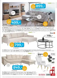 XXXL Lutz Nr. 1 beim Preis 30 Jahre ab 22.03.2026 gültig | Seite: 23 | Produkte: Hocker, Ecksofa, Wohnwand, Bett