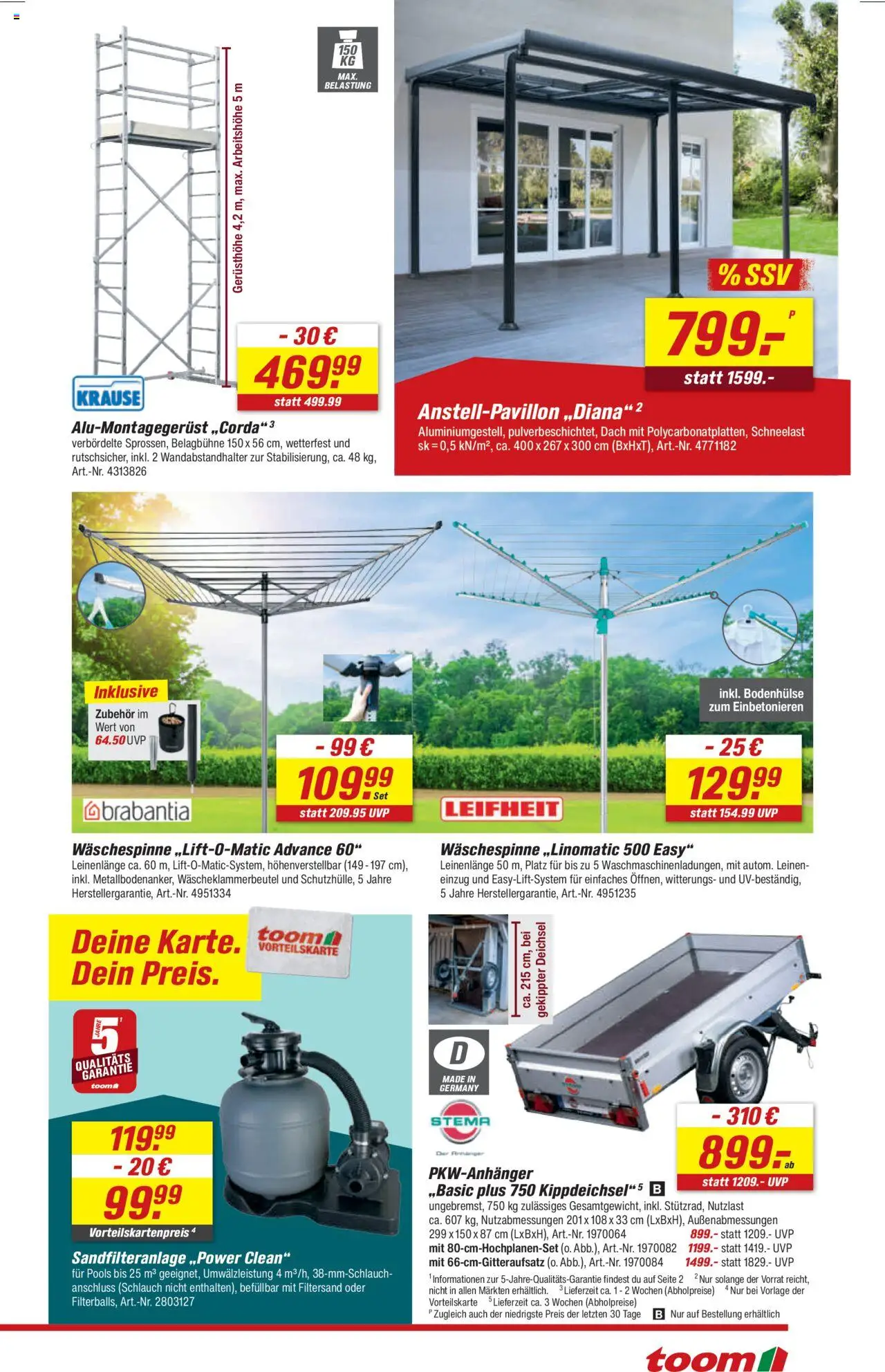 Toom Baumarkt Prospekt 	 - gültig ab dem 02.08.2025 | Seite: 5