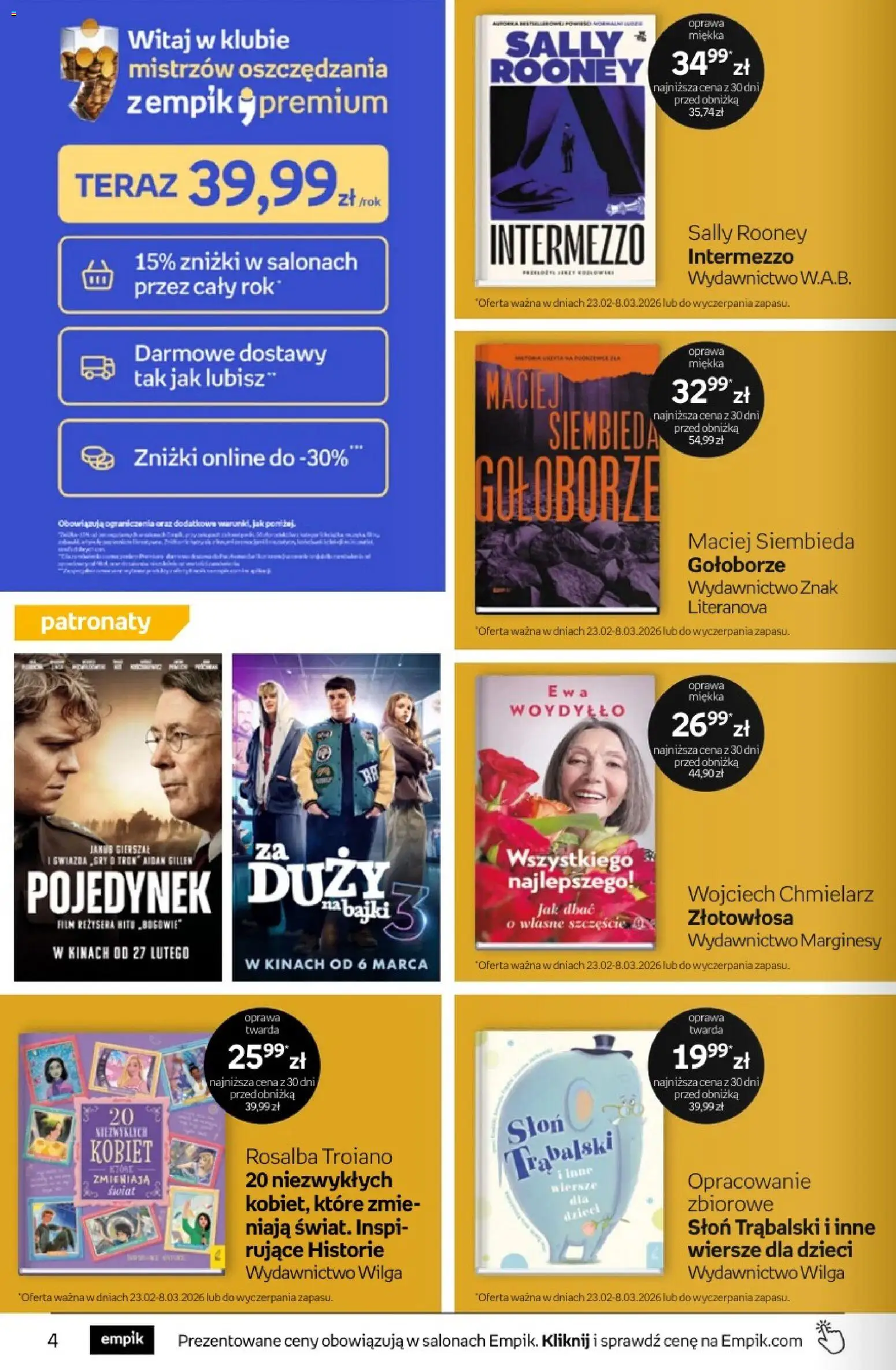 Empik promocje - Tom kultury Książki od 25.02.2026 | Strona: 4 | Produkty: Gry