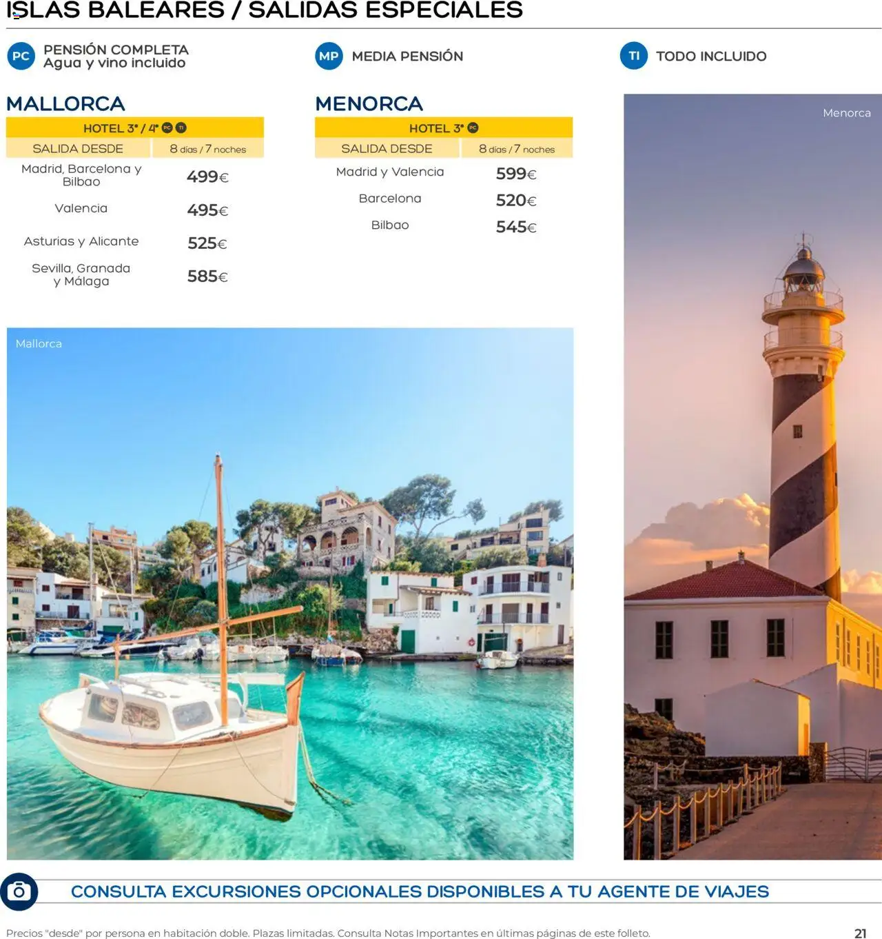 Viajes El Corte Inglés - Club de Vacaciones - Vacaciones Económicas Personalizado │ válido desde el 01.09.2025 | Página: 21 | Productos: Vino