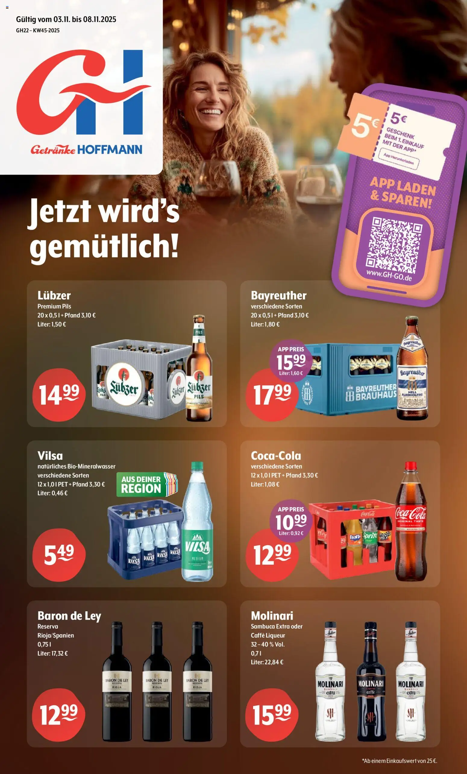 Getränke Hoffmann - Nordrhein - Westfalen – gültig ab 03.11.2025 | Seite: 1