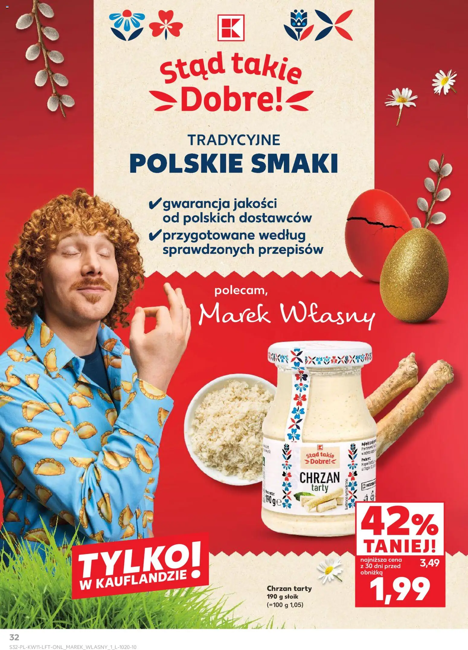 Kaufland gazetka od 12.03.2026 | Strona: 32 | Produkty: Chrzan