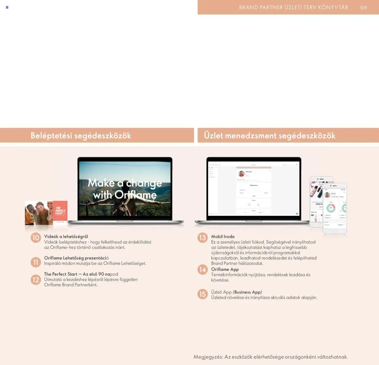 Oriflame akciós ujság - amely érvényes a következő dátumtól: 28.04.2024 | Oldal: 109