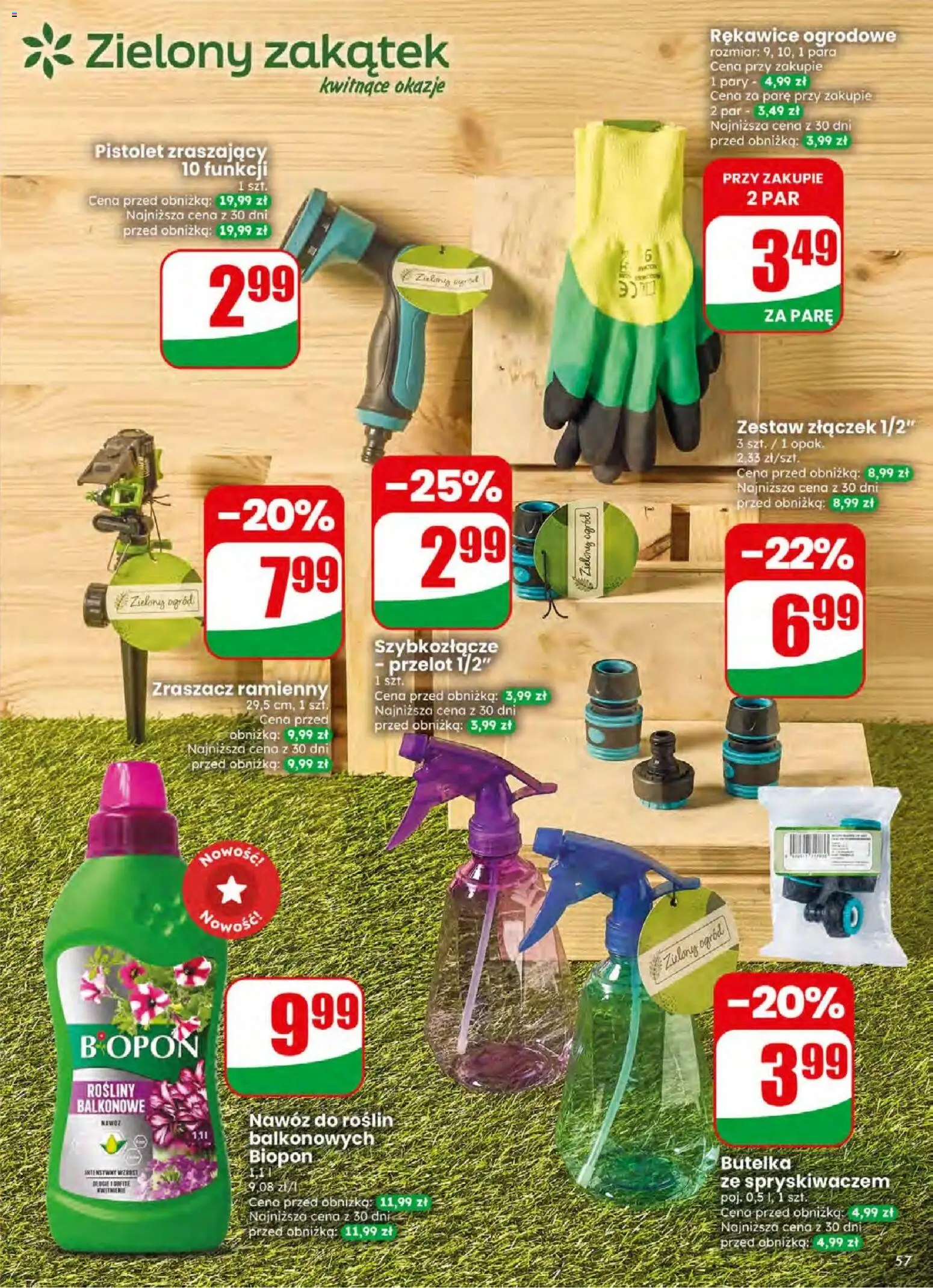 Dino gazetka od 15.04.2026 | Strona: 57 | Produkty: Rosliny