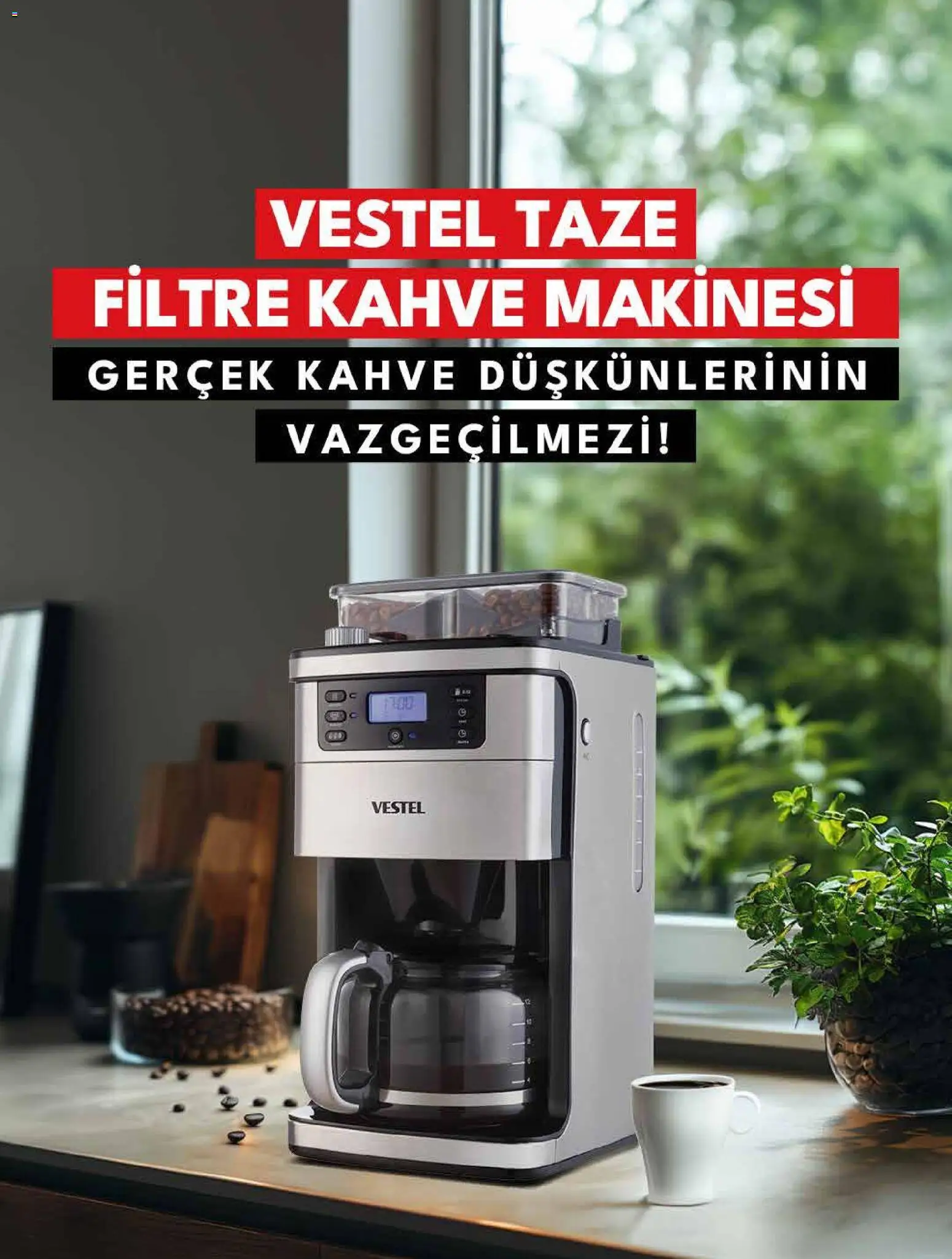Vestel Küçük Ev Aletleri - 17.02.2026 tarihinden itibaren geçerlidir | Sayfa: 12 | Ürünler: Filtre kahve makinesi, Kahve, Kahve makinesi