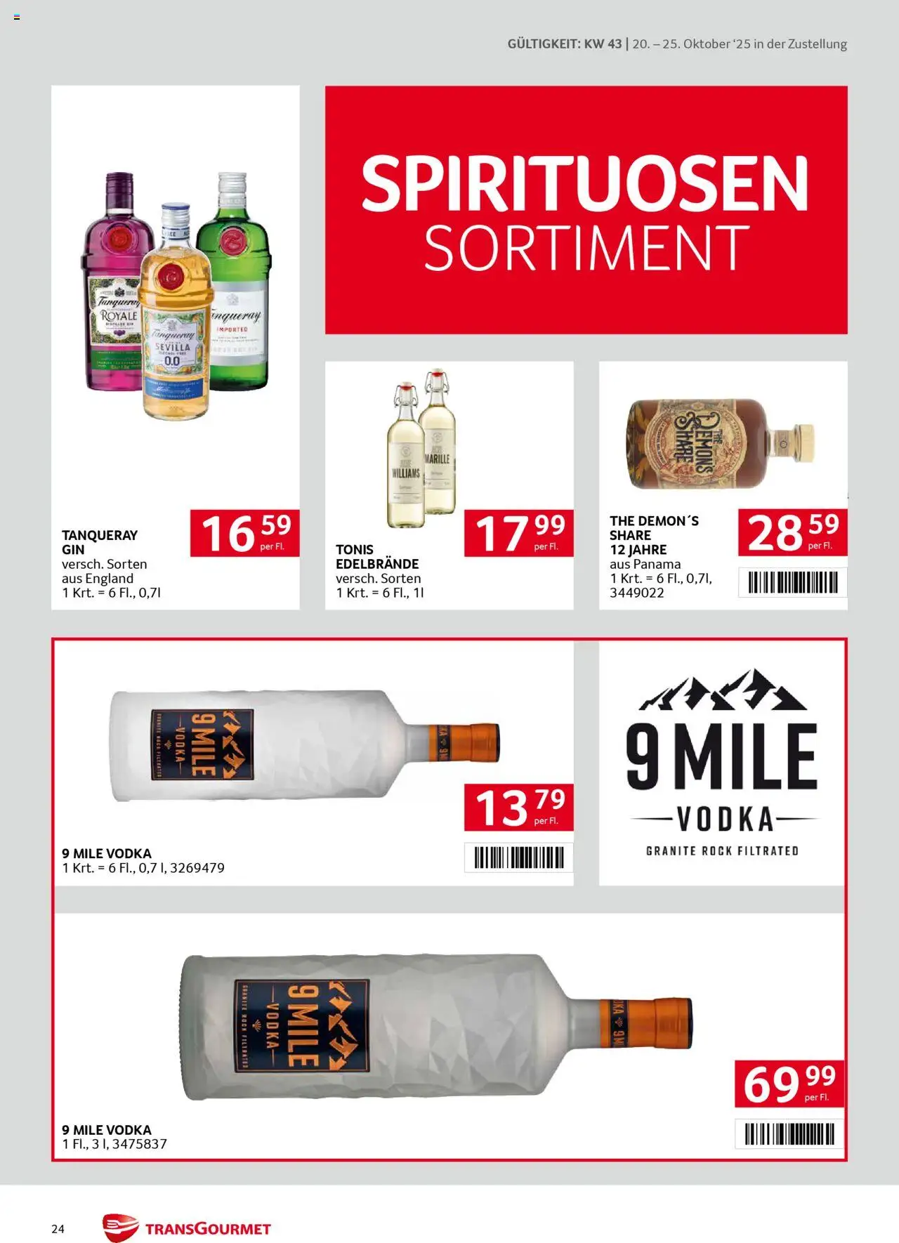 Transgourmet  Zustellaktion gültig ab 20.10.2025 | Seite: 24 | Produkte: Rock