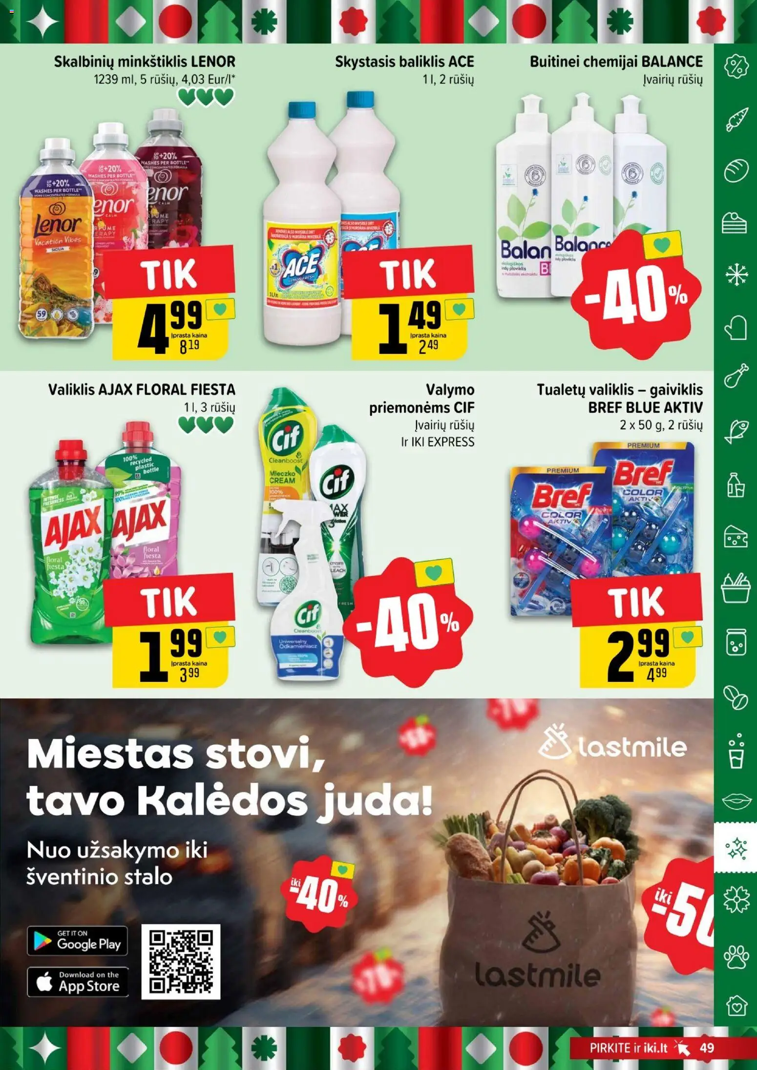 IKI akcijos nuo 15.12.2025 | Puslapis: 49 | Prekių: Ploviklis
