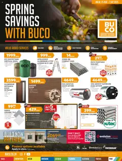 Preview of BUCO specials valid from 25.08.2025