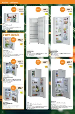 Fust Aktionen ab 01.01.2025 gültig | Seite: 20 | Produkte: Kühlschrank