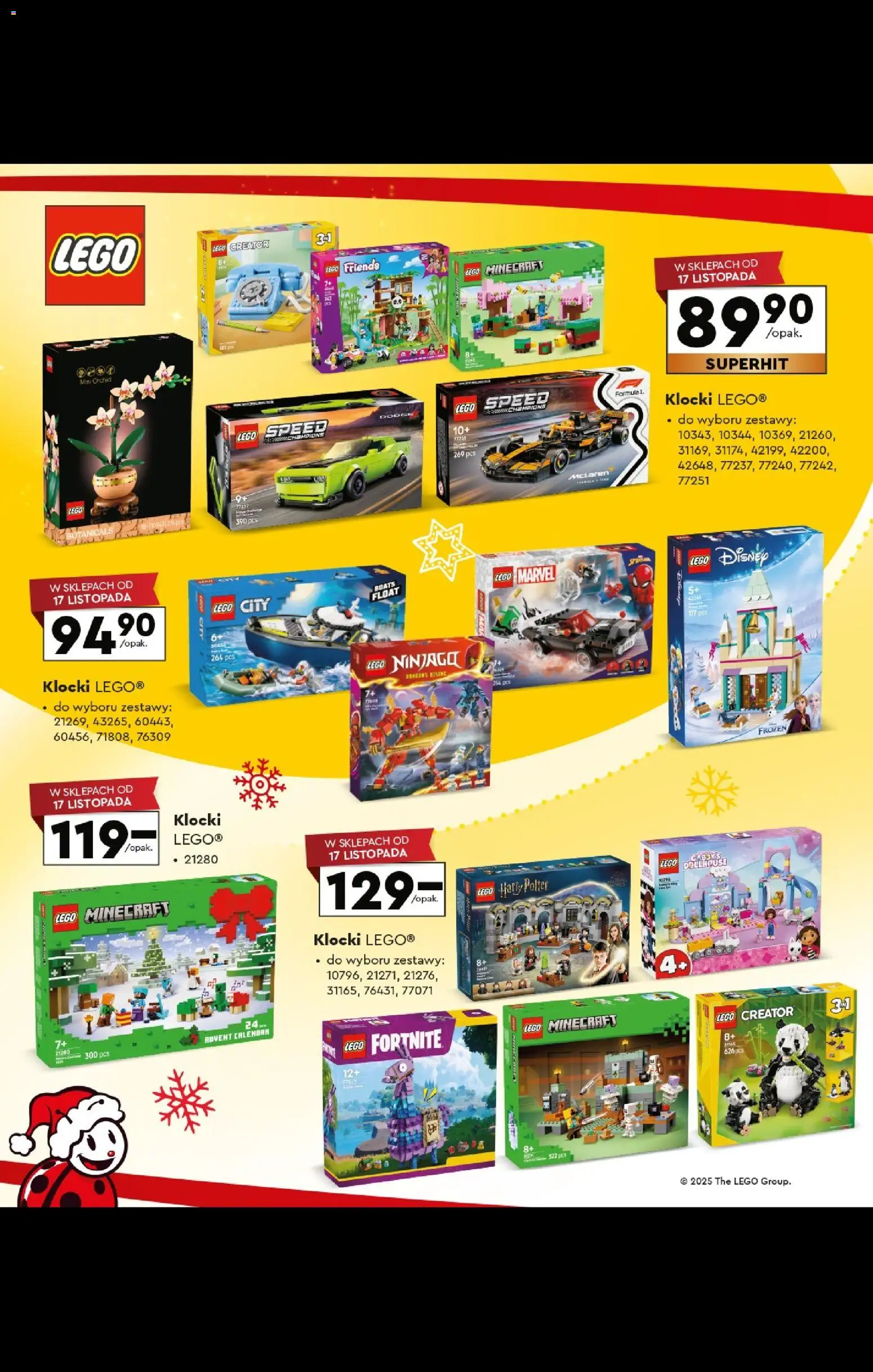 Biedronka gazetka - Kraina zabawek od 27.10.2025 | Strona: 36 | Produkty: Lego
