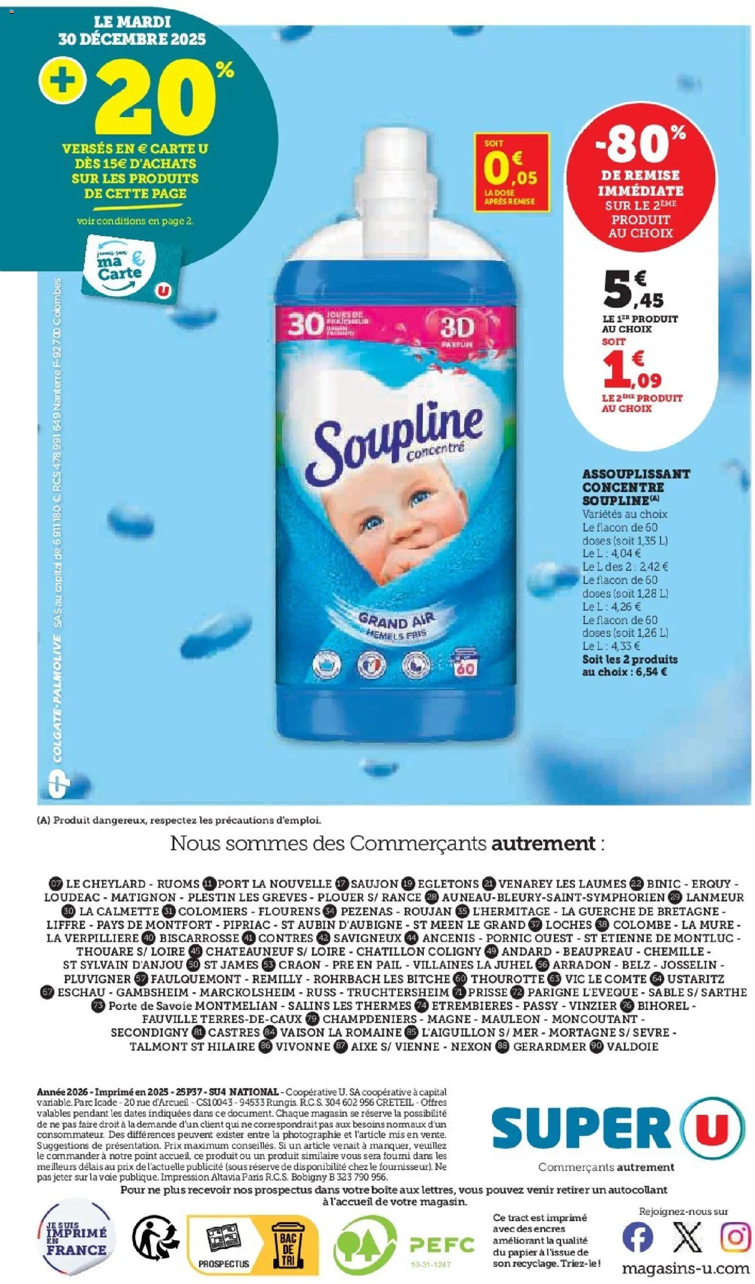 {H1} | Page: 32 | Produits: Soupline, Porte