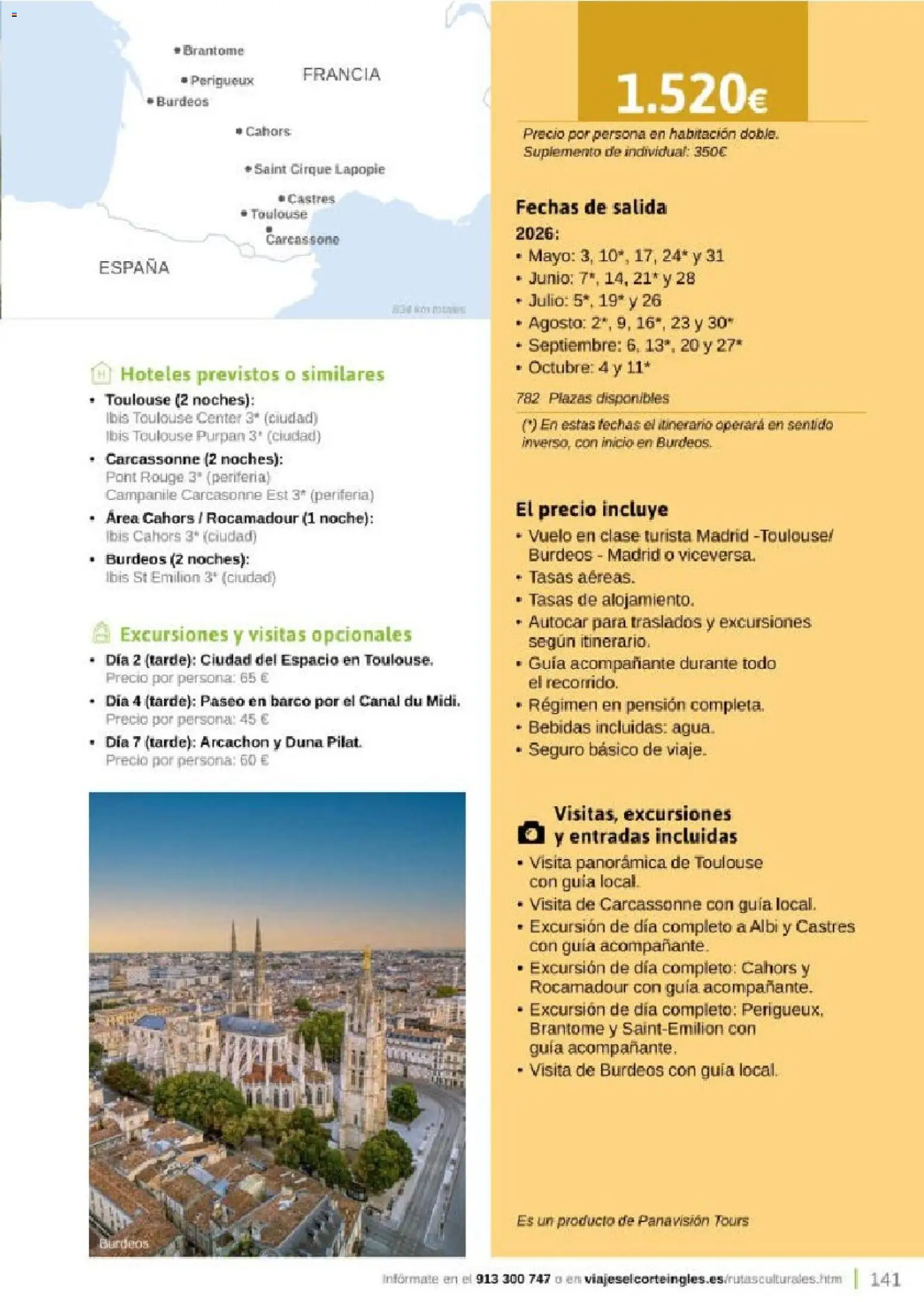 Viajes El Corte Inglés Rutas Culturales de la Comunidad de Madrid │ válido desde el 01.04.2026 | Página: 141