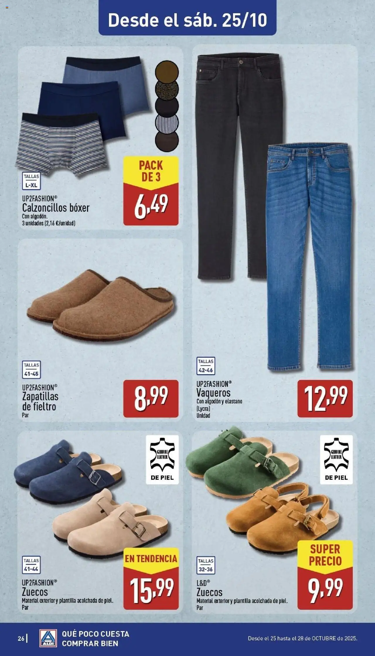 Aldi folleto Canarias │ válido desde el 20.10.2025 | Página: 26 | Productos: Zapatillas