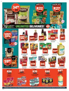 Checkers Northern Cape - July Month-End Promotion │ valid from 21.07.2025 | Page: 8 | Products: Corned meat, Baked beans, Chicken, Pasta