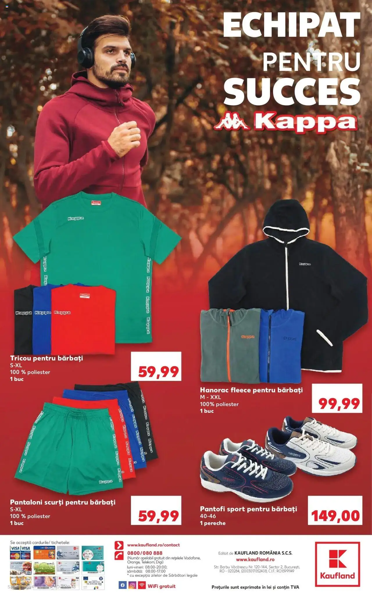 Noul catalog Kaufland – valabil de la 08.10.2025 | Pagină: 30 | Produse: Pantofi, Pantaloni, Pantaloni scurți, Keşe