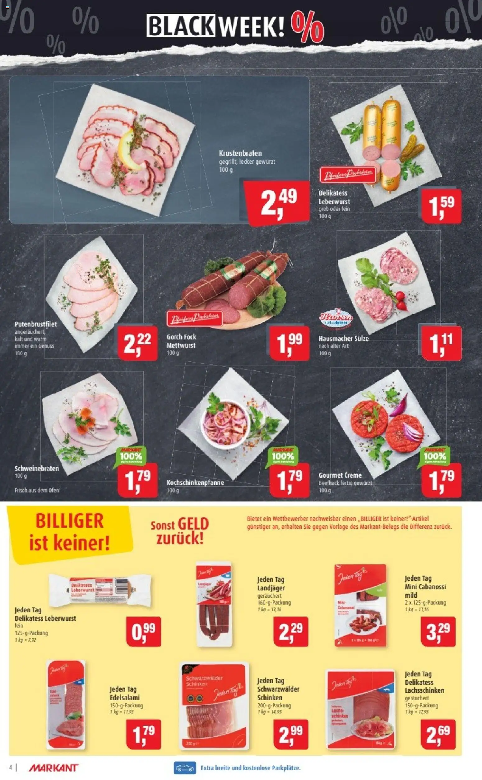Markant - Black Friday – gültig ab 24.11.2025 | Seite: 4 | Produkte: Ofen, Krustenbraten, Creme, Schinken