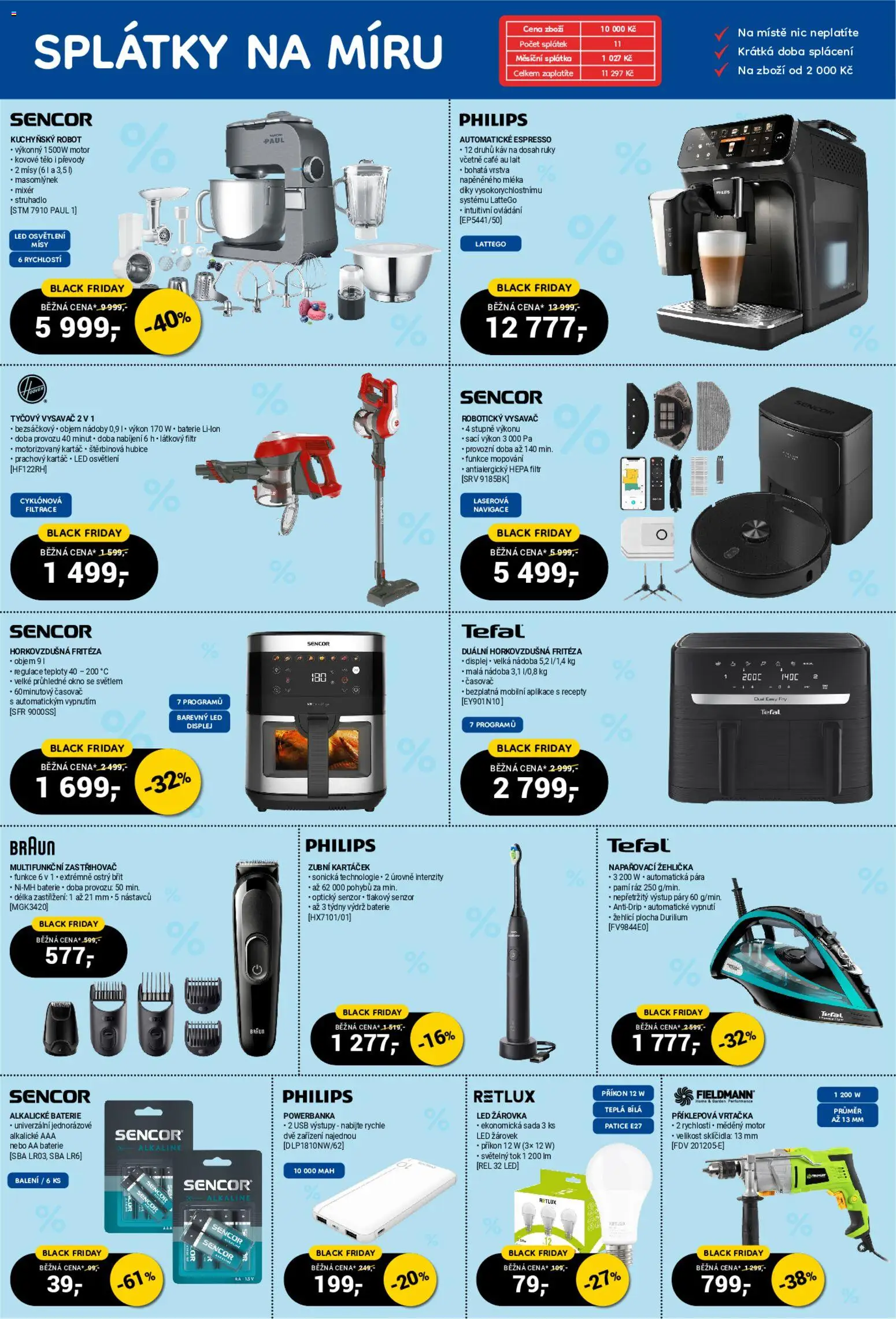 Planeo Elektro Black Friday od 24.11.2025 | Strana: 2 | Produkty: Zastřihovač, Mixér, Robot, Navigace