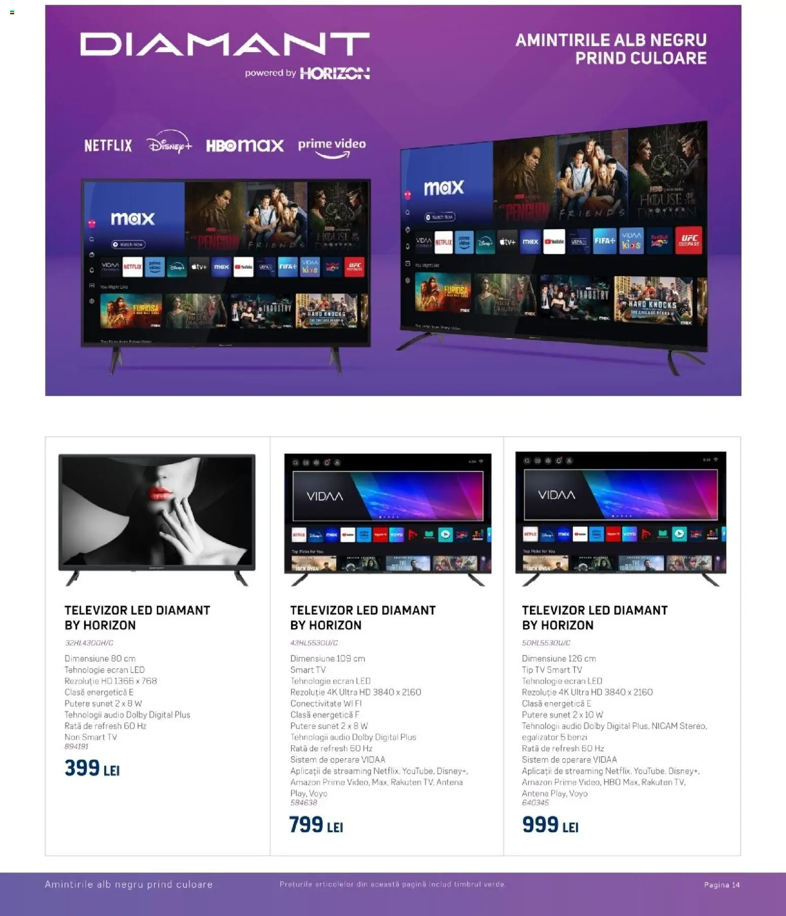 Noul catalog Selgros – valabil de la 06.12.2025 | Pagină: 15 | Produse: Vestiyer, Televizor, Babak, Rață