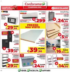 Anteprima del volantino Volantino Conforama	 valido a partire dal 05.02.2026 | Pagina: 4 | Prodotti: Pavimento, Scaffale, Cassaforte, Armadio