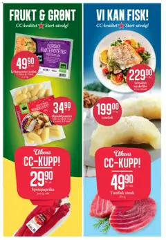 Forhåndsvisning av CC Mat kundeavis gyldig fra 08.12.2025 | Side: 4 | Produkter: Paprika, Ghee maslo, Hvitløk, Дозатор