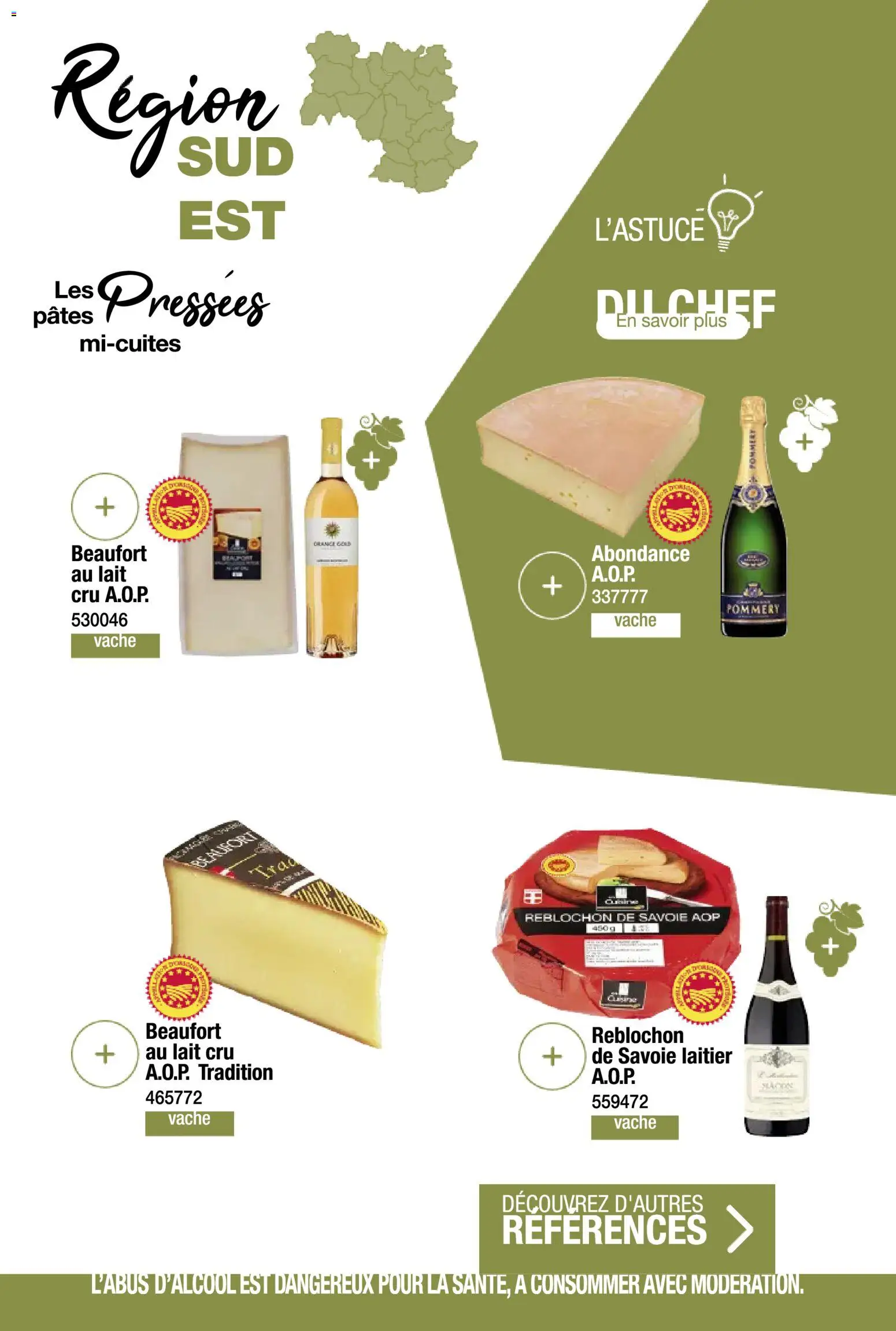 {H1} | Page: 41 | Produits: Beaufort, Reblochon, Lait, Pâtes