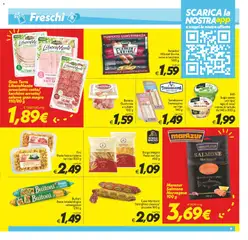Anteprima del volantino Volantino SuperConveniente	 valido a partire dal 04.11.2025 | Pagina: 9 | Prodotti: Crema, Salmone, Suino, Ragú