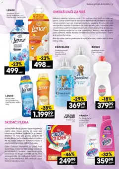 Idea katalog neprehrane - pregled Idea kataloga - važi od 02.10.2025 | Strana: 5 | Proizvode: Miris, Odeća, Coccolino, Omekšivač za veš